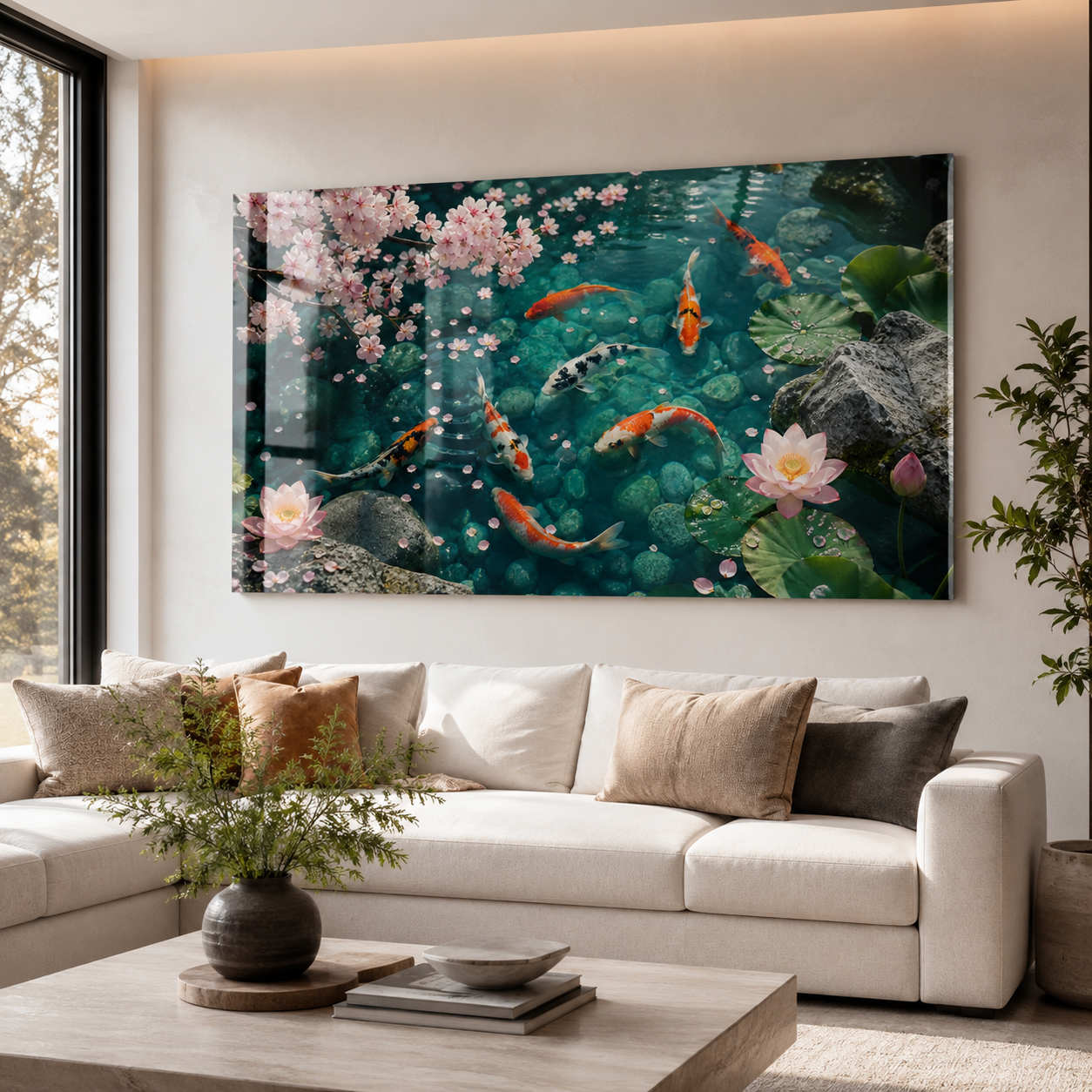 Koi Pond Serenity