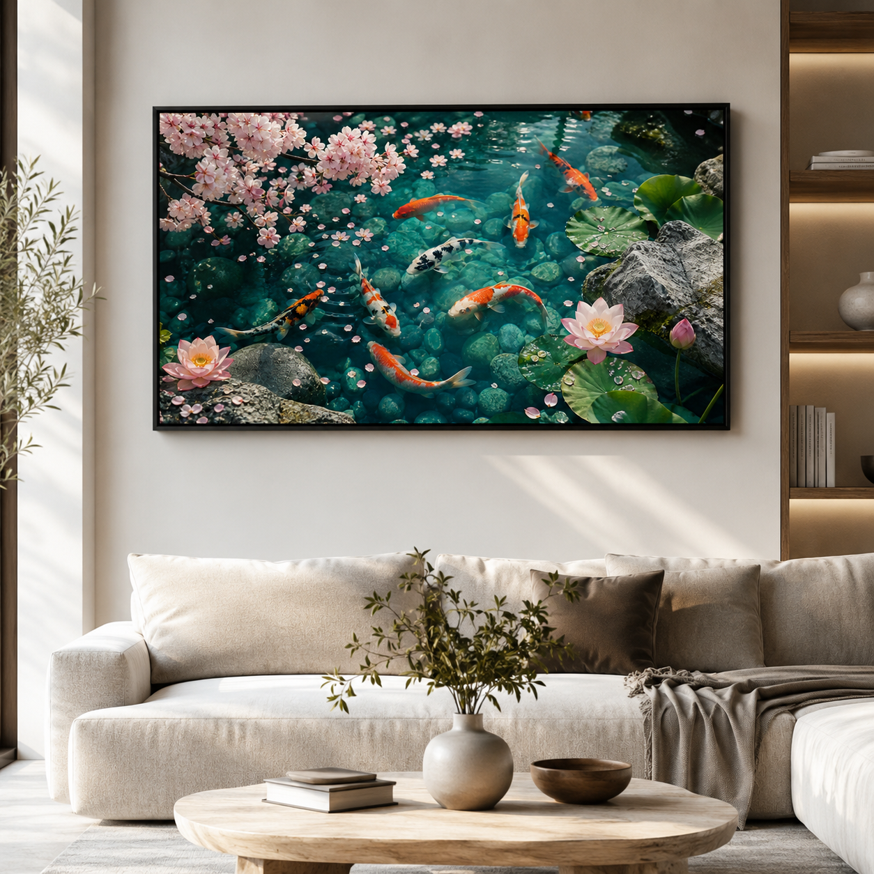 Koi Pond Serenity