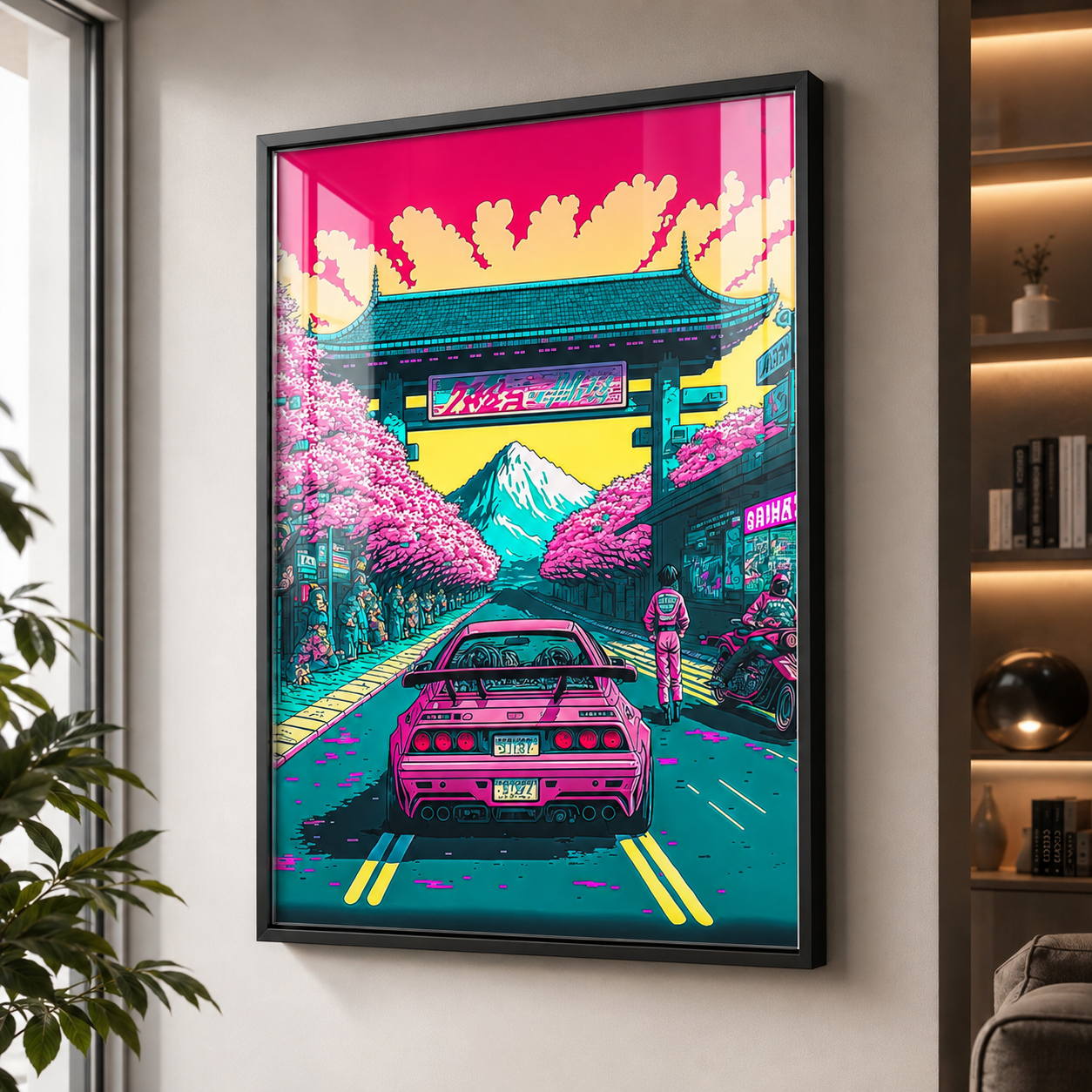 Neon Sakura Drift