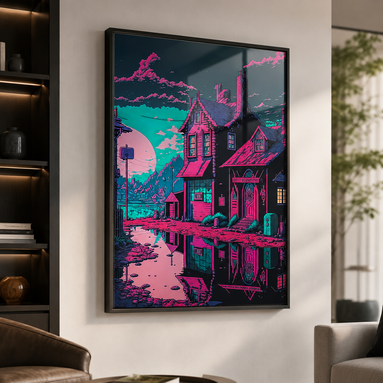 Neon Reflections