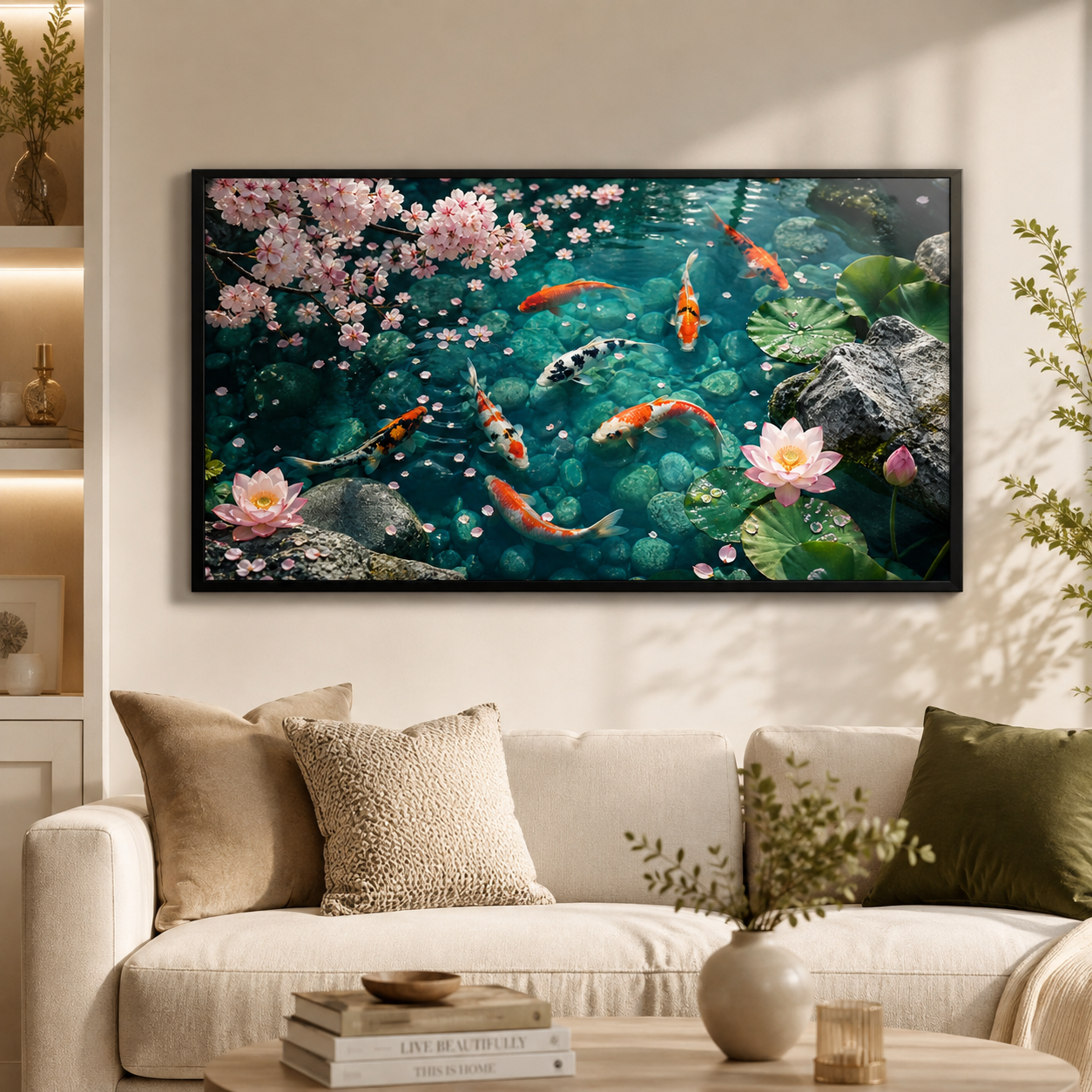 Koi Pond Serenity