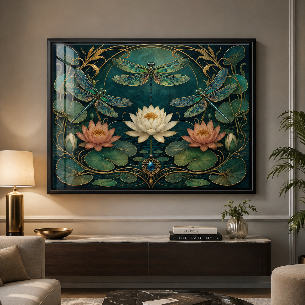 Dragonfly Lotus