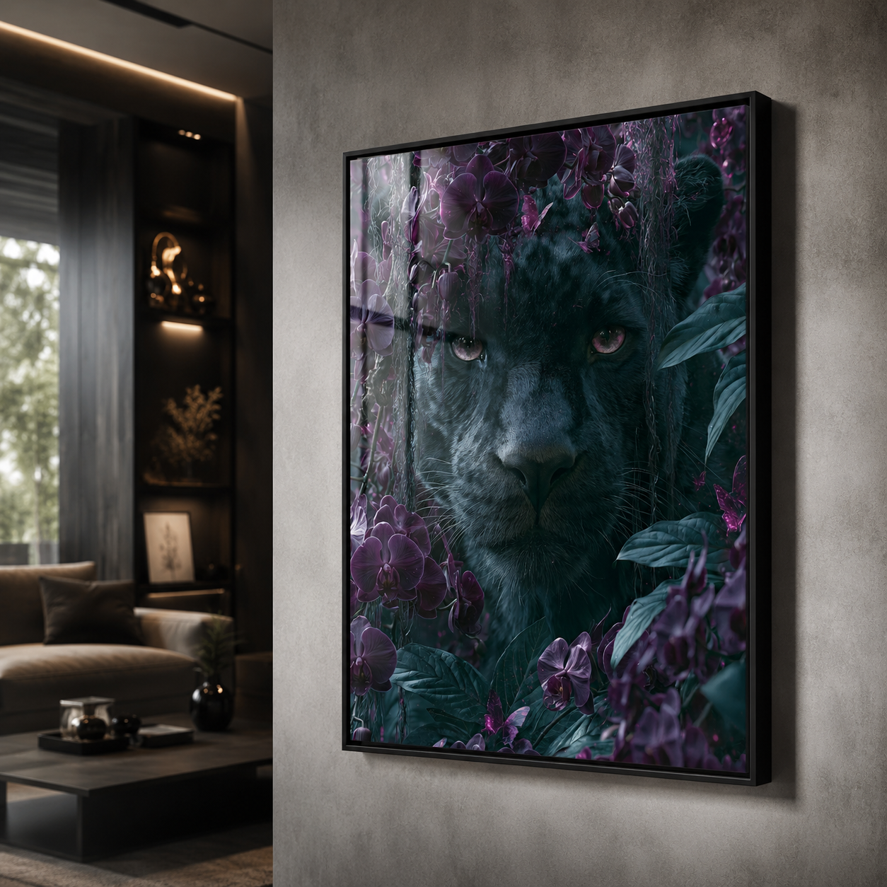 Midnight Orchid Panther