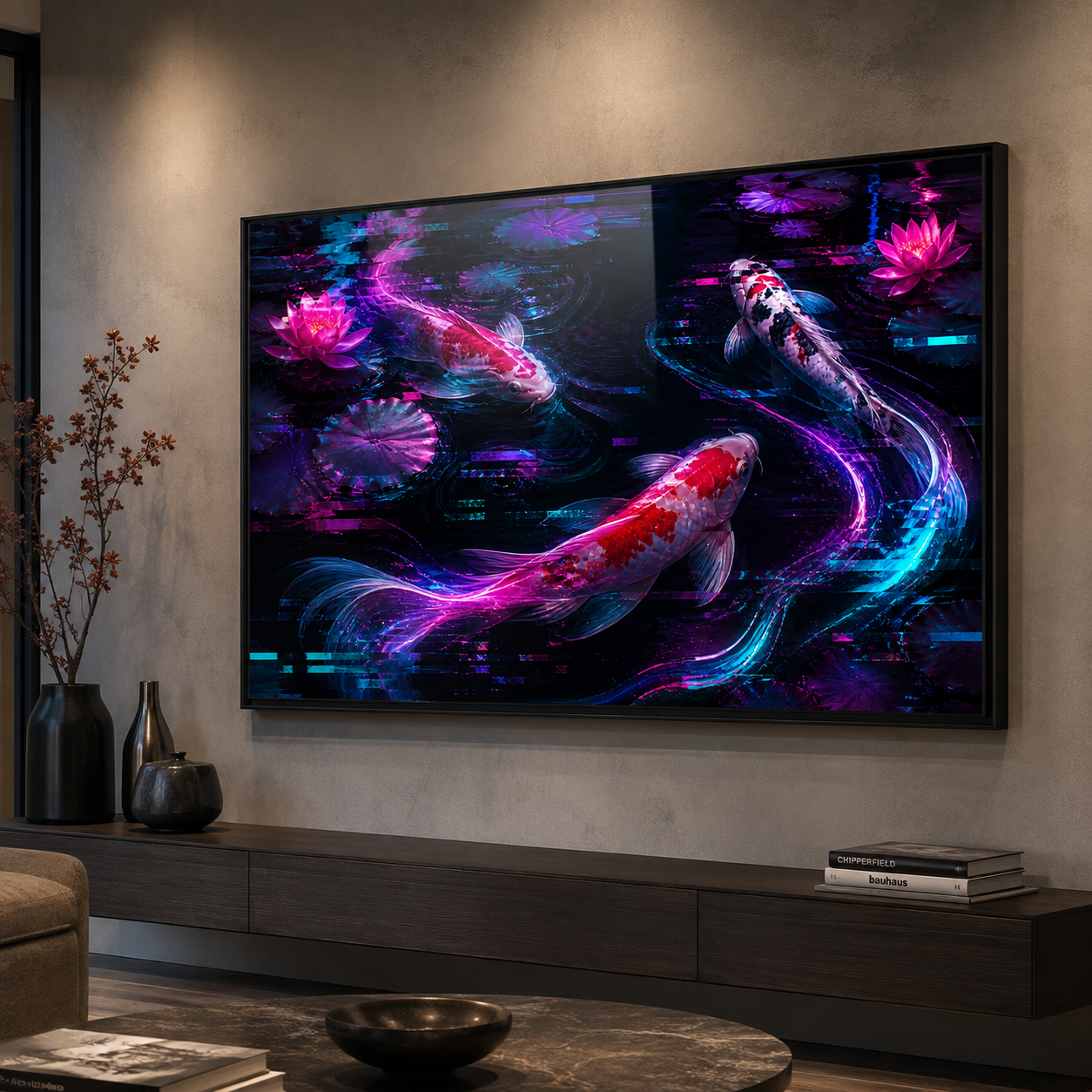Neon Koi