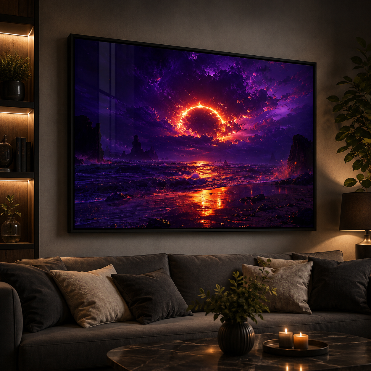 The Burning Halo