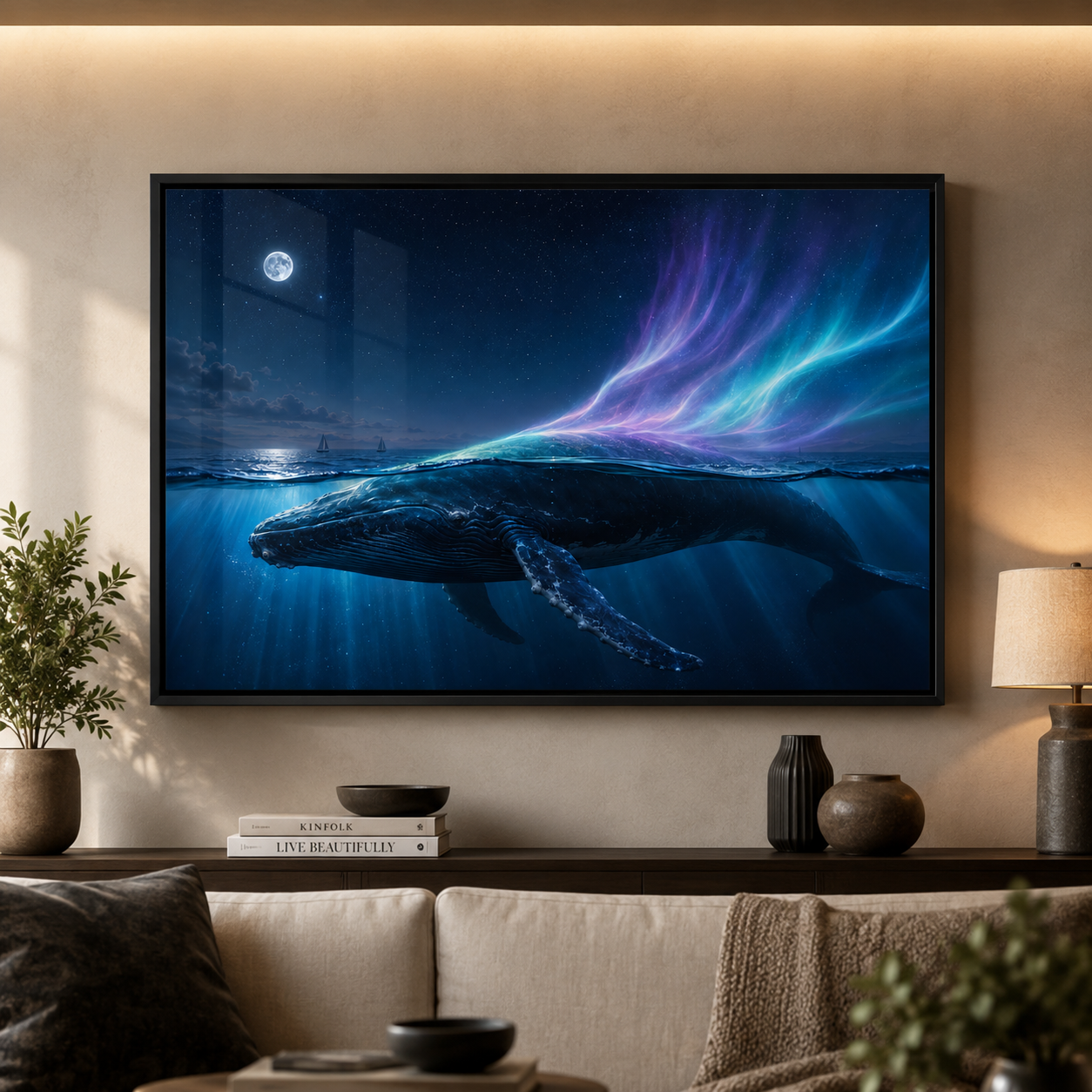 The Ocean Dreams in Starlight