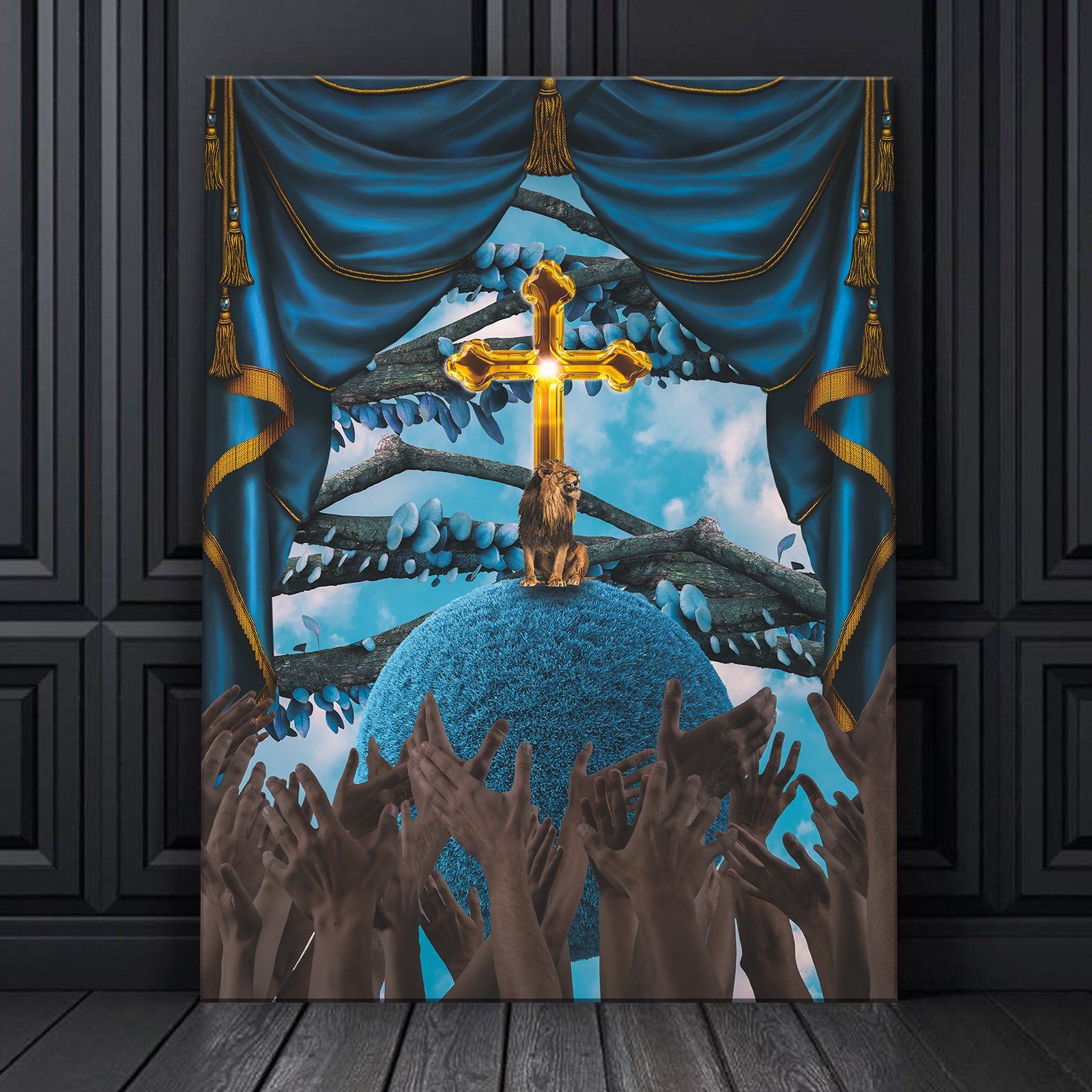  Lion of Judah wall art print 